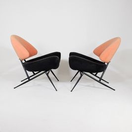 Französische Sessel 50er Jahre